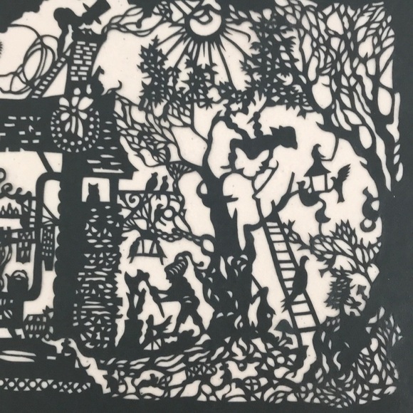 💖 Handmade PaperCut Silhouette Scherenschn… - Picture 4 of 6